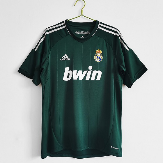 AAA Quality Real Madrid 12/13 Away Green Soccer Jersey
